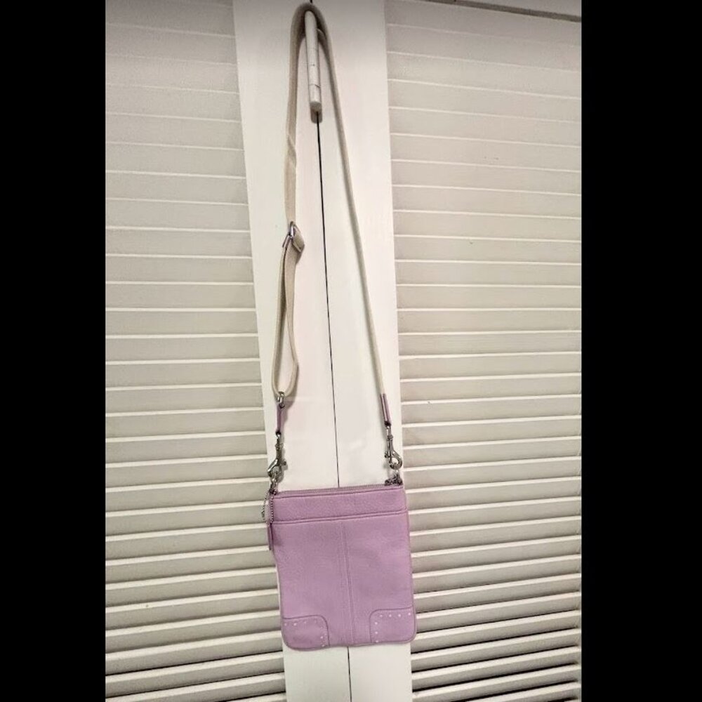 Coach leather small crossbody